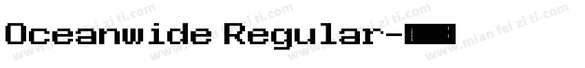 Oceanwide Regular字体转换